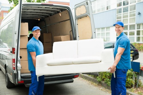 Local man with van service helping with a move in Hounslow