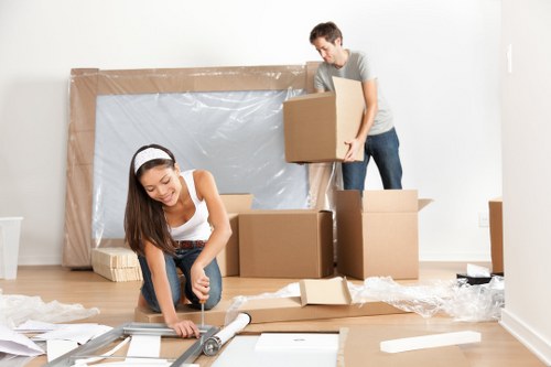 Local removals team planning a move in Hounslow