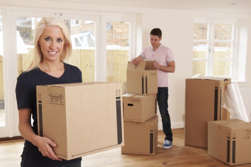 Furniture pick-up service for a Hounslow home with bulky items ready for removal