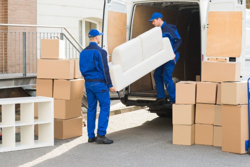 Organised storage arrangement for moving or renovation needs