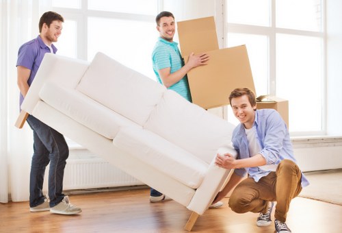 Packing and loading furniture for a local Hounslow relocation