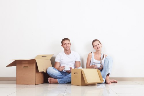 Preparation and loading for a man with a van job in Hounslow