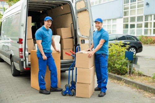 Van loading assistance for home or office removals in Hounslow